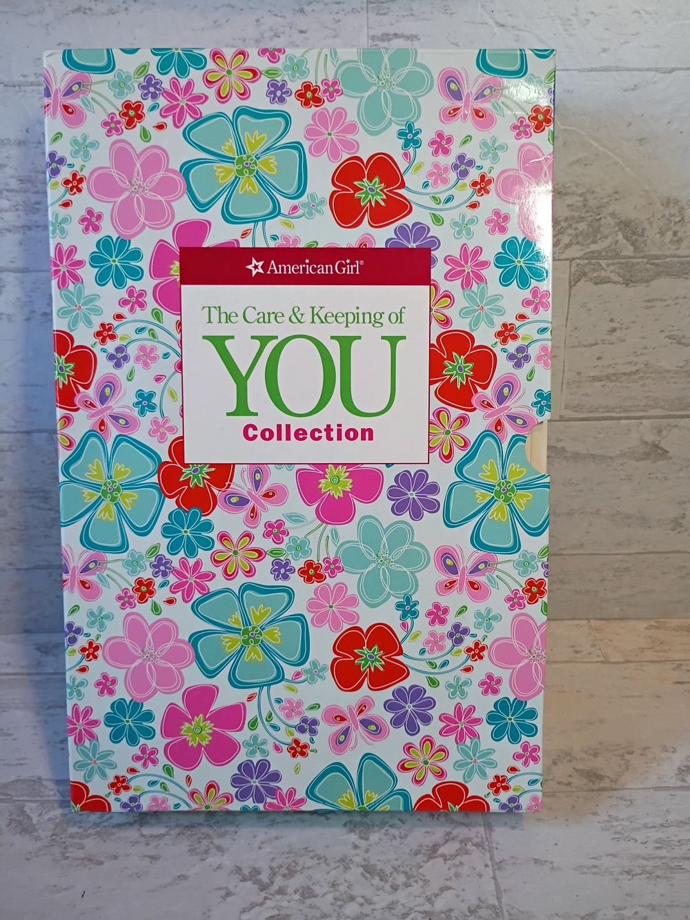 American Girl The Care & Keeping of You Collection - Floral Soft cover NIB Books